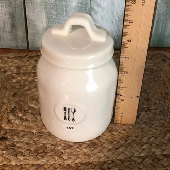HTF Rae Dunn Baby EAT Canister - Picture 5 of 5